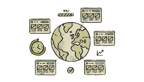 International Expansion and Market Entry Icon