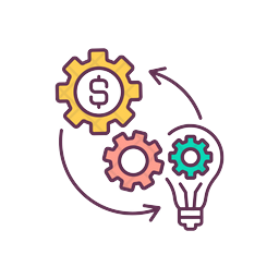 Operations and Process Optimization Icon